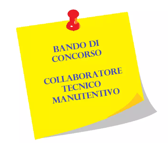 CONCORSO COLLABORATORE TECNICO MANUTENTIVO