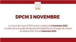 DPCM 3 NOVEMBRE