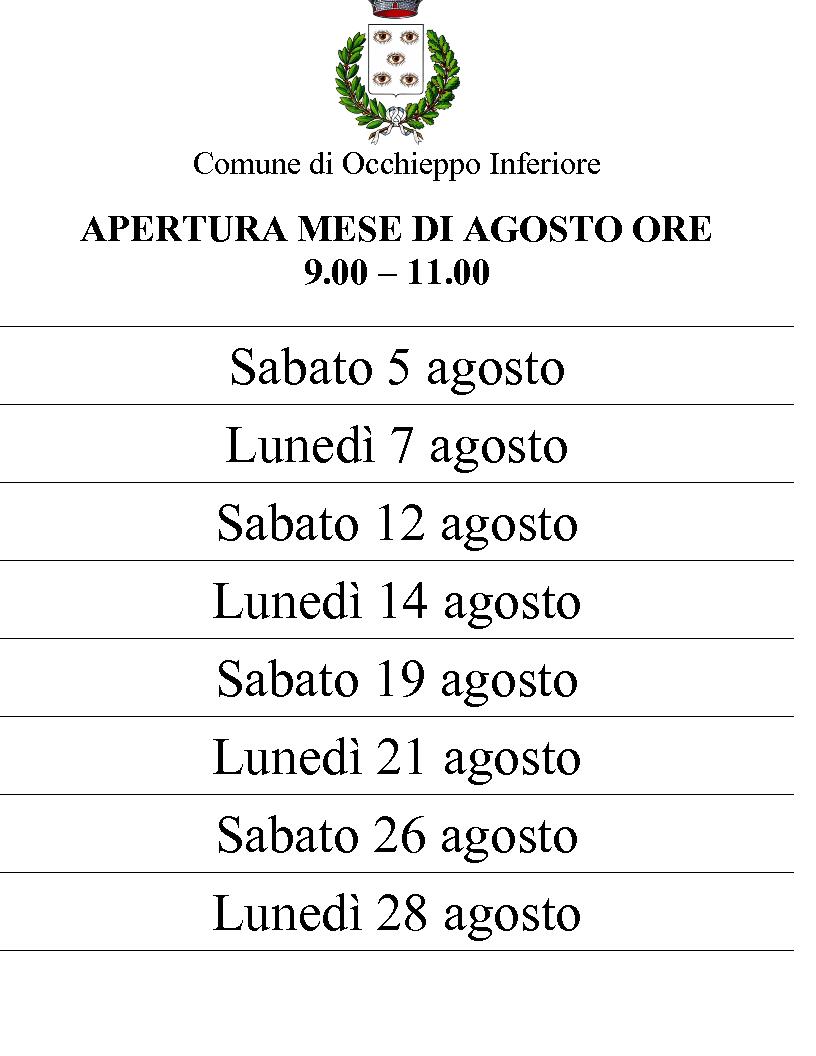 CALENDARIO